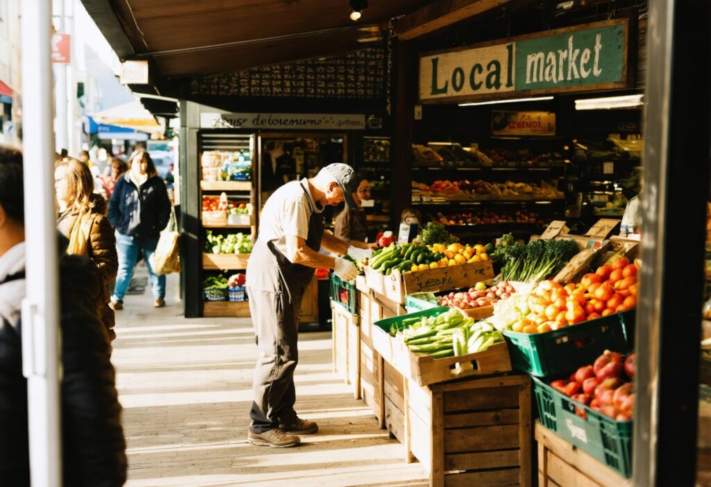 commerce alimentation