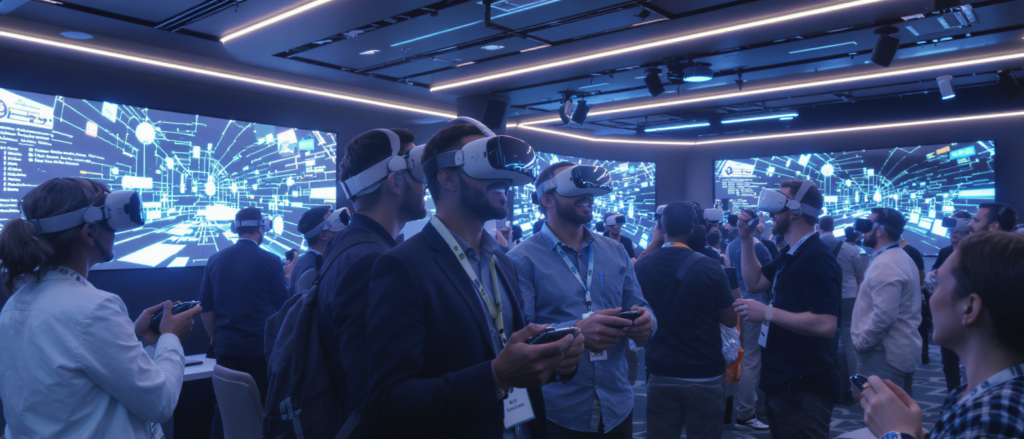 découvrez comment une activité en réalité virtuelle pour votre événement professionnel peut innover et captiver votre audience, offrant une expérience immersive unique et mémorable.